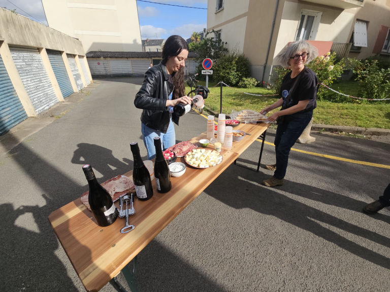 Buffet d'inauguration